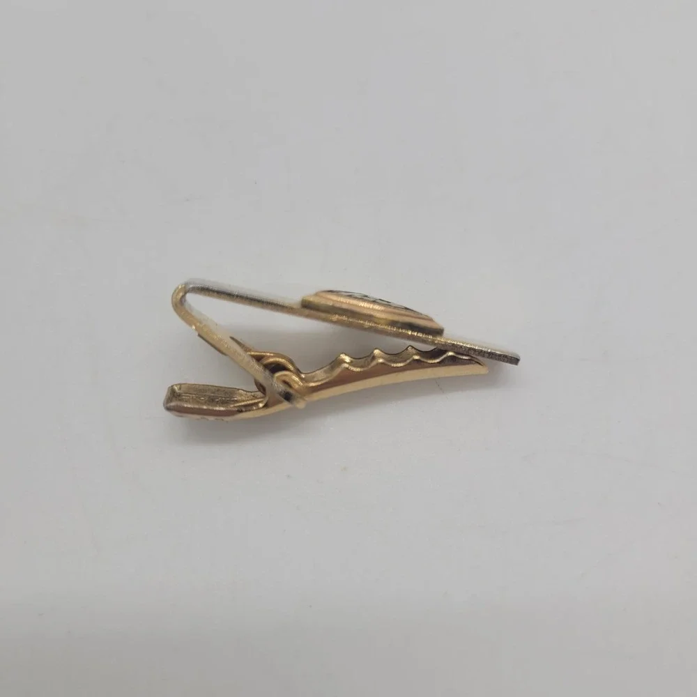 Vintage Ford Marketing Institute 10K Gold Emblem Tie Clip Automotive Memorabilia